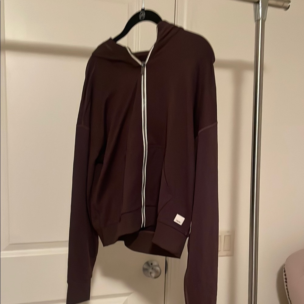Vuori Dark Brown Hoodie